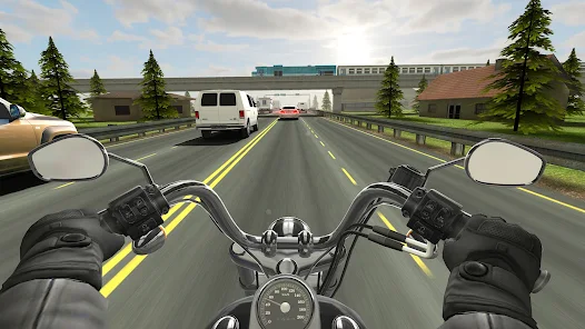 Traffic Rider 4K Wallpapper Image